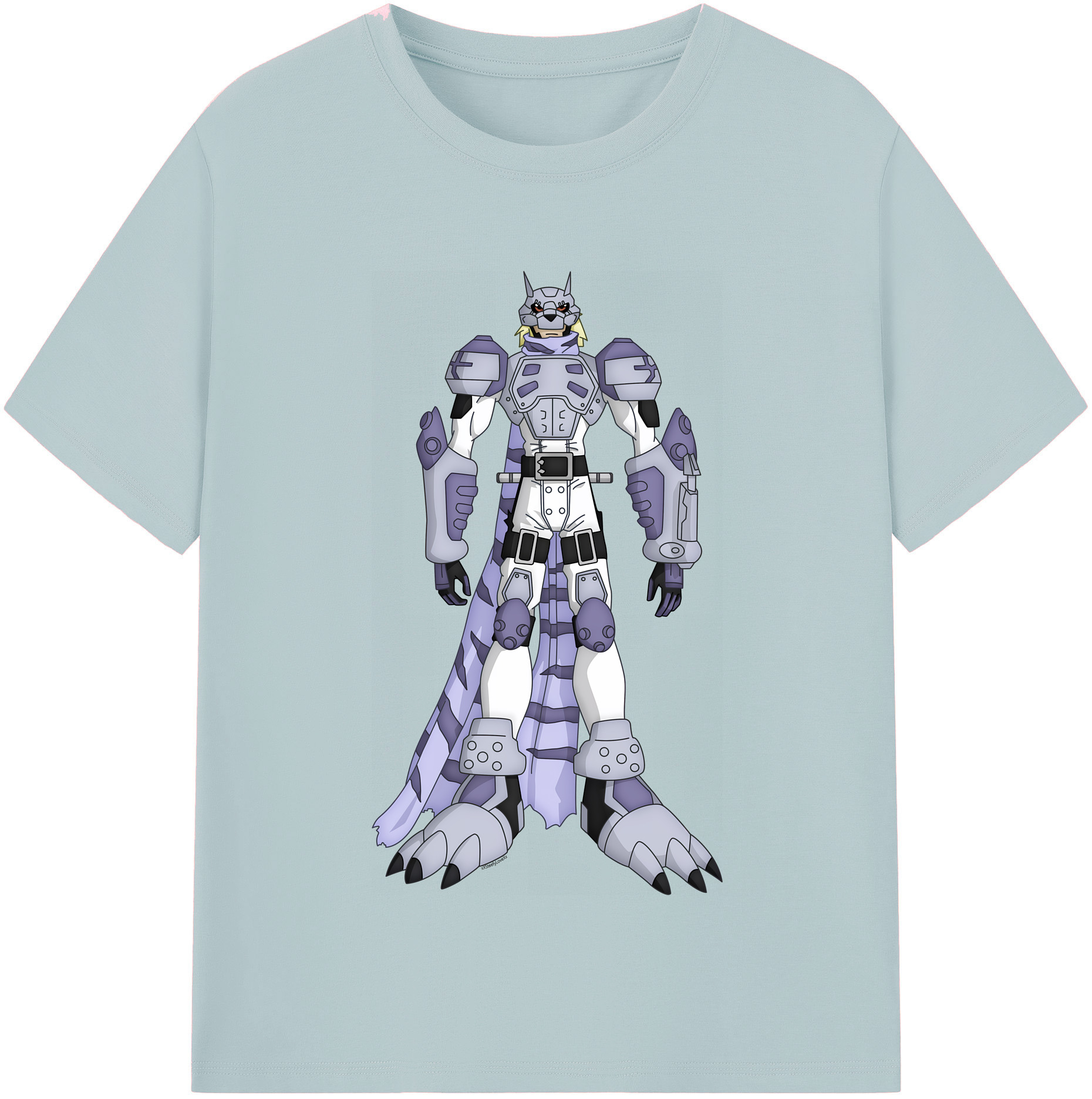 （画像用） Digimon デジタルモンスター/デジモン 綿100％半袖Tシャツ（フロントプリント）